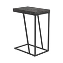 Accent Table C-shape - Grey-Washburn's Home Furnishings