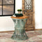 Accent Table With Hourglass Base - Light Brown-Washburn's Home Furnishings