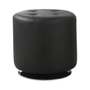 Accents: Ottomans - Black - Ottoman-Washburn's Home Furnishings