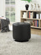 Accents: Ottomans - Black - Ottoman-Washburn's Home Furnishings