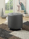 Accents: Ottomans - Grey - Ottoman-Washburn's Home Furnishings