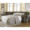 Accrington - Earth - Left Arm Facing Chaise Sleeper 2 Pc Sectional-Washburn's Home Furnishings