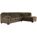 Accrington - Earth - Left Arm Facing Sofa 2 Pc Sectional-Washburn's Home Furnishings