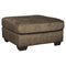 Accrington - Earth - Oversized Accent Ottoman-Washburn's Home Furnishings