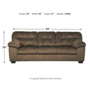 Accrington - Earth - Sofa-Washburn's Home Furnishings