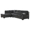 Accrington - Granite - Left Arm Facing Chaise 2 Pc Sectional-Washburn's Home Furnishings