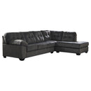 Accrington - Granite - Left Arm Facing Sofa 2 Pc Sectional-Washburn's Home Furnishings