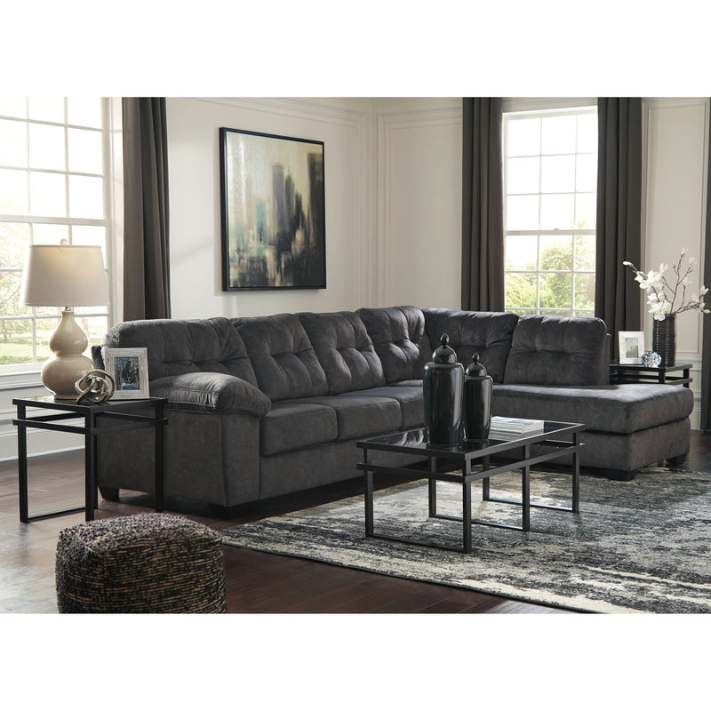 Accrington - Granite - Left Arm Facing Sofa 2 Pc Sectional-Washburn's Home Furnishings