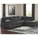 Accrington - Granite - Left Arm Facing Sofa Sleeper 2 Pc Sectional-Washburn's Home Furnishings