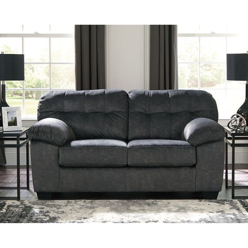 Accrington - Granite - Loveseat-Washburn's Home Furnishings