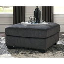 Accrington - Granite - Oversized Accent Ottoman-Washburn's Home Furnishings