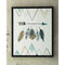 Adaley - Teal/white/gray - Wall Art-Washburn's Home Furnishings