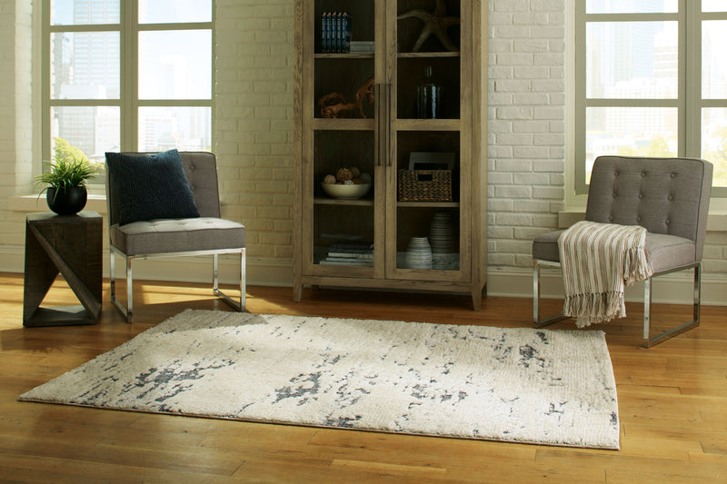 Addylin - Cream/blue/gray - Large Rug-Washburn's Home Furnishings