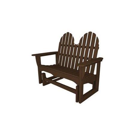 Adirondack 48" Glider in Mahogany-Washburn's Home Furnishings