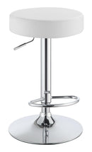 Adjustable Bar Stool - White-Washburn's Home Furnishings