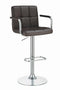 Adjustable Height Bar Stool - Brown-Washburn's Home Furnishings