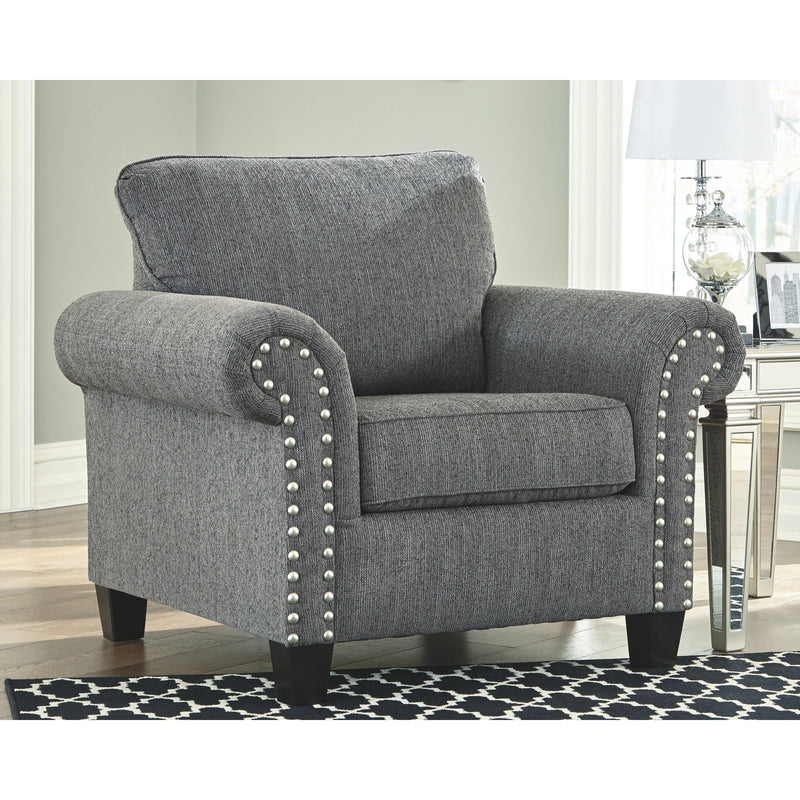 Agleno - Charcoal - Chair-Washburn's Home Furnishings