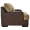 Alesbury - Chocolate - 2 Pc. - Chair And A Half, Ottoman-Washburn's Home Furnishings