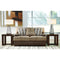 Alesbury - Chocolate - Loveseat-Washburn's Home Furnishings