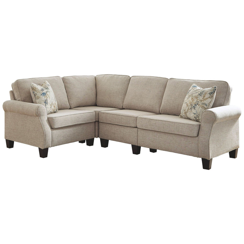 Alessio - Beige - Sofa 4 Pc Sectional-Washburn's Home Furnishings