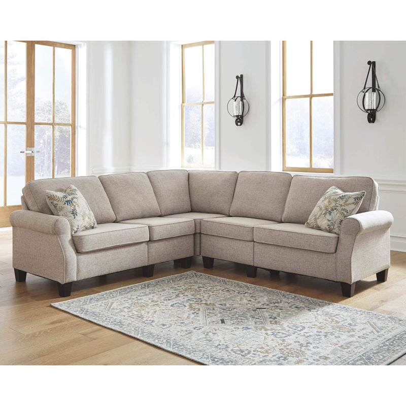 Alessio - Beige - Sofa 5 Pc Sectional-Washburn's Home Furnishings