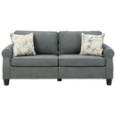 Alessio - Charcoal - Sofa-Washburn's Home Furnishings