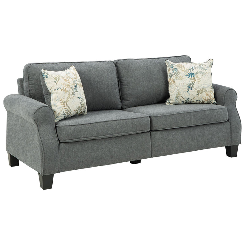 Alessio - Charcoal - Sofa-Washburn's Home Furnishings