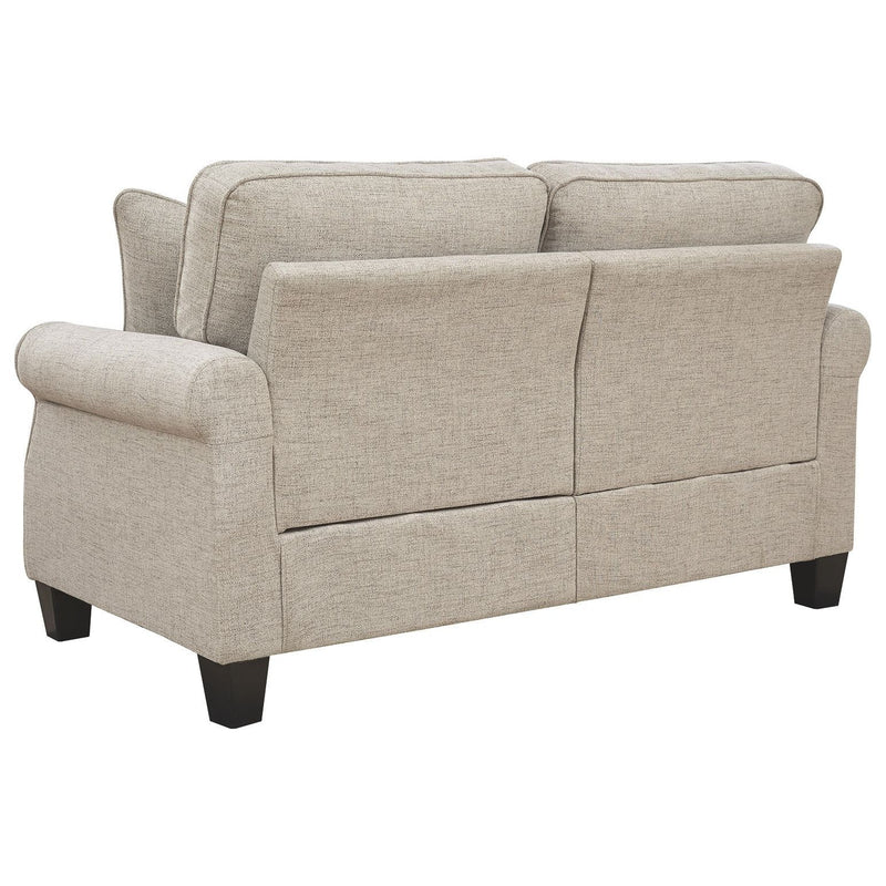 Alessio - Sesame - Loveseat-Washburn's Home Furnishings