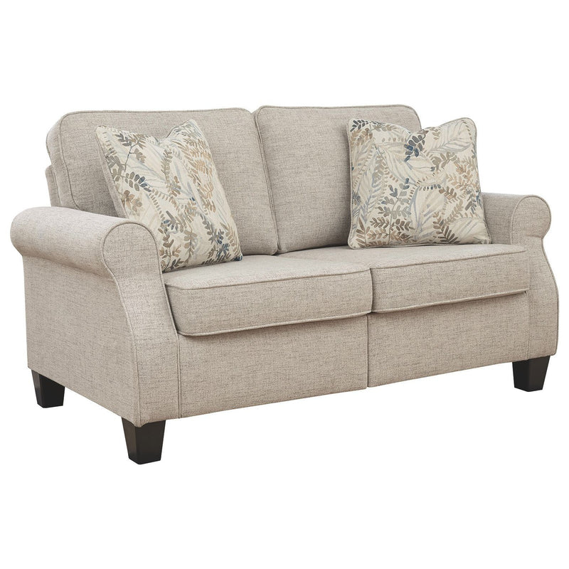 Alessio - Sesame - Loveseat-Washburn's Home Furnishings