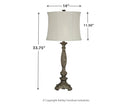 Alinae - Pearl Silver - Poly Table Lamp (1/cn)-Washburn's Home Furnishings