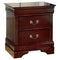 Alisdair - Dark Brown - Two Drawer Night Stand-Washburn's Home Furnishings