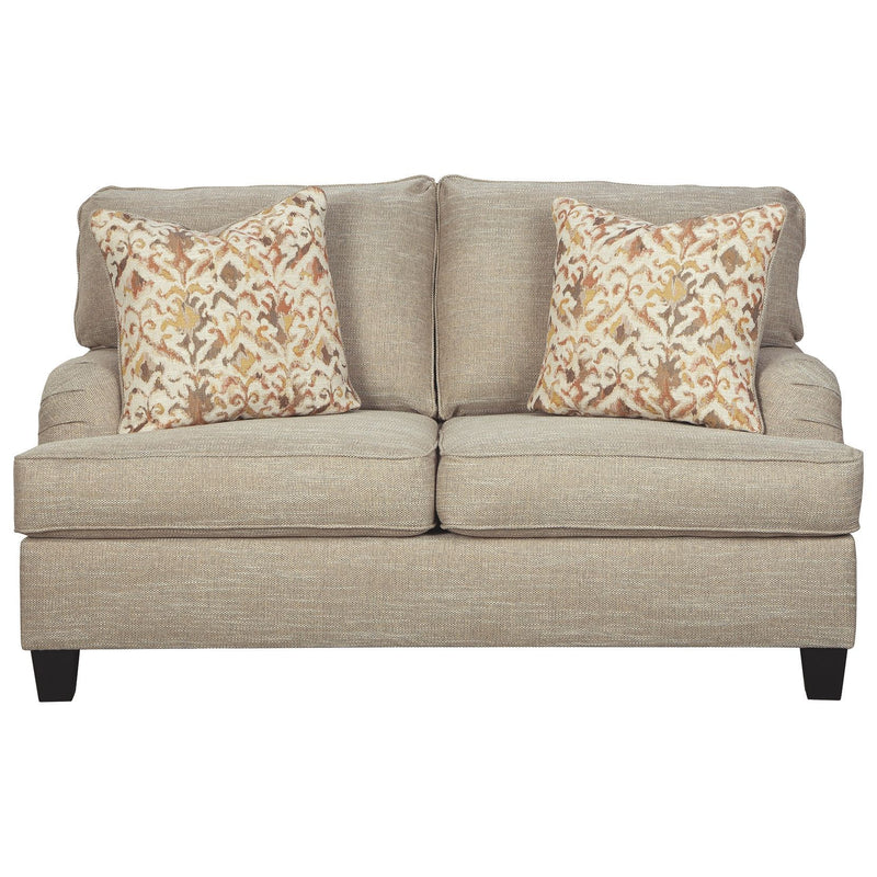 Almanza - Wheat - Loveseat-Washburn's Home Furnishings