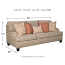 Almanza - Wheat - Sofa-Washburn's Home Furnishings