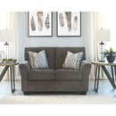 Alsen - Granite - Loveseat-Washburn's Home Furnishings