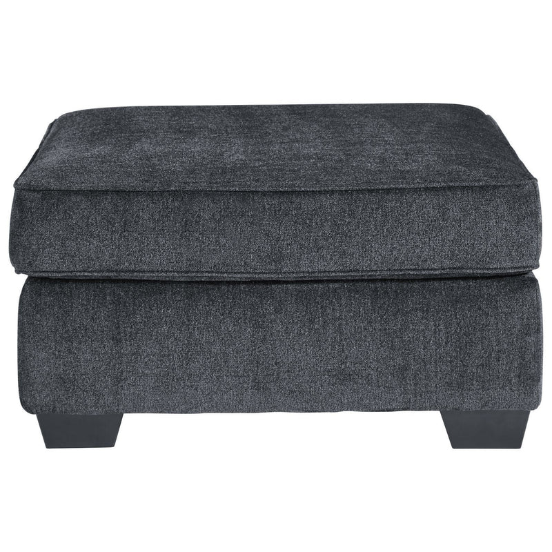 Altari - Dark Gray - Oversized Accent Ottoman-Washburn's Home Furnishings