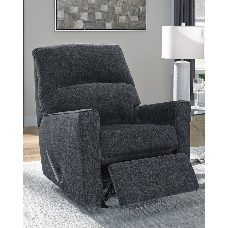 Altari - Dark Gray - Rocker Recliner-Washburn's Home Furnishings