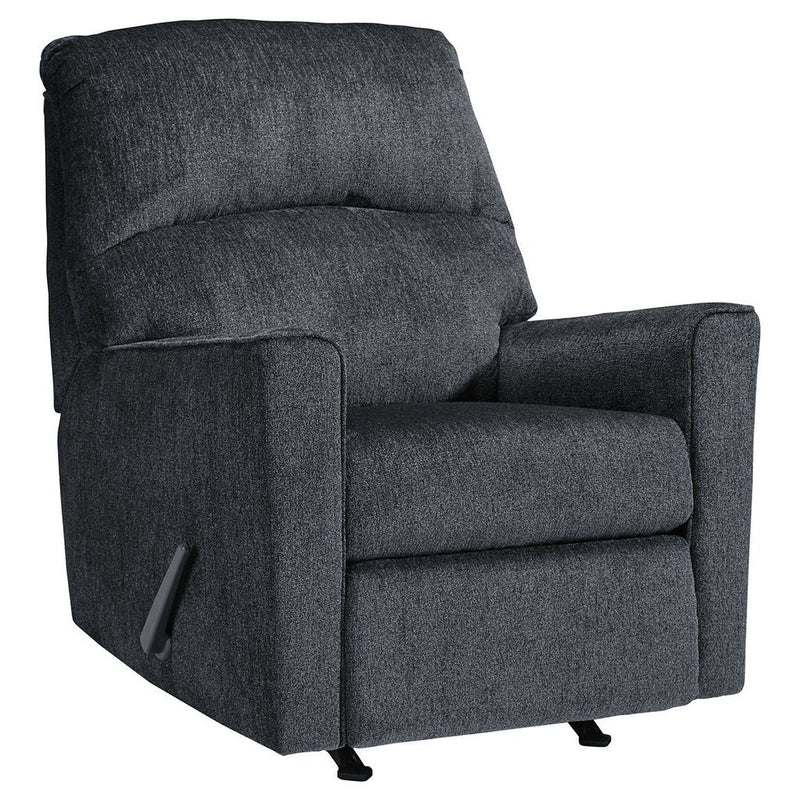 Altari - Dark Gray - Rocker Recliner-Washburn's Home Furnishings