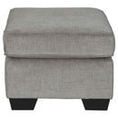 Altari - Light Gray - Ottoman-Washburn's Home Furnishings