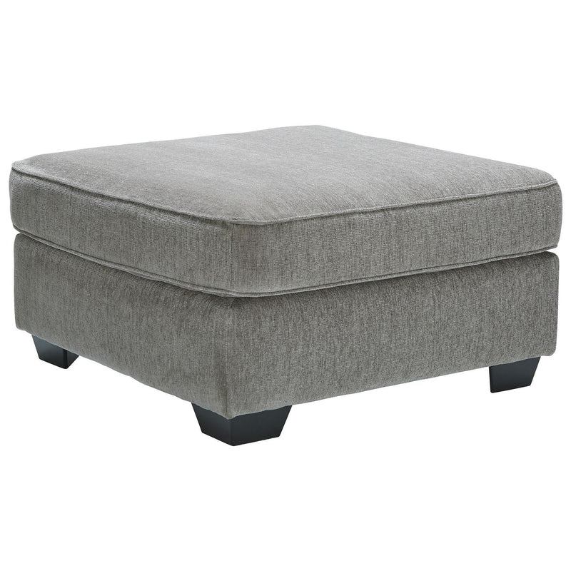 Altari - Light Gray - Oversized Accent Ottoman-Washburn's Home Furnishings