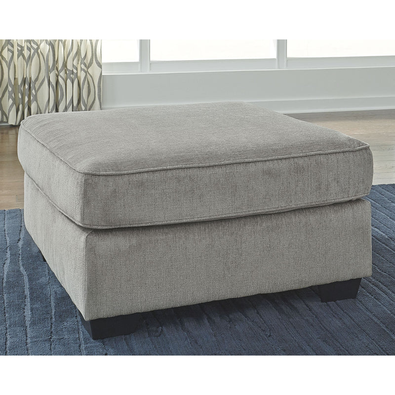 Altari - Light Gray - Oversized Accent Ottoman-Washburn's Home Furnishings