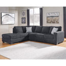 Altari - Slate - Left Arm Facing Chaise 2 Pc Sectional-Washburn's Home Furnishings