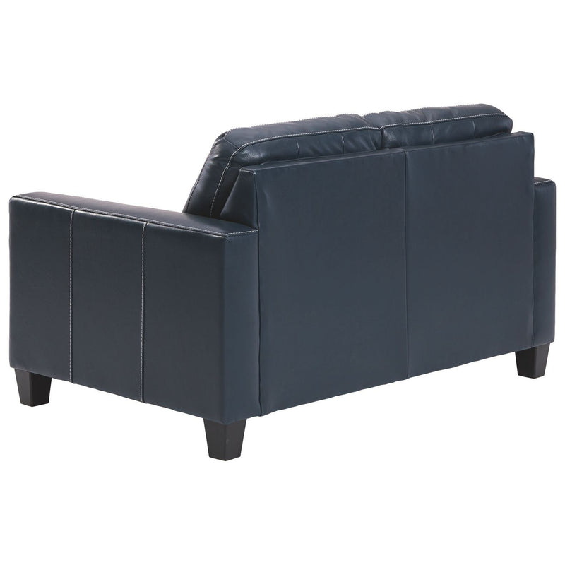 Altonbury - Blue - Loveseat-Washburn's Home Furnishings