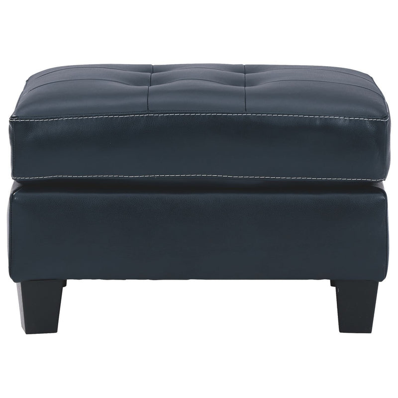 Altonbury - Blue - Ottoman-Washburn's Home Furnishings