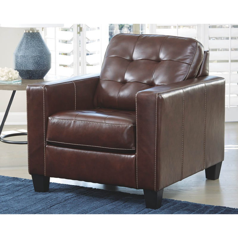 Altonbury - Walnut - Chair-Washburn's Home Furnishings