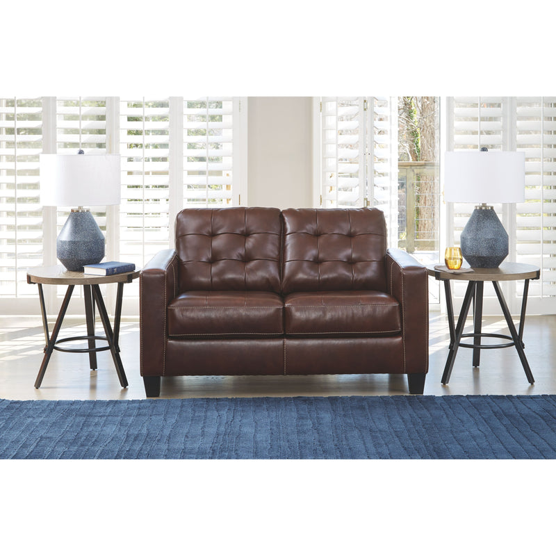 Altonbury - Walnut - Loveseat-Washburn's Home Furnishings