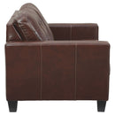 Altonbury - Walnut - Loveseat-Washburn's Home Furnishings