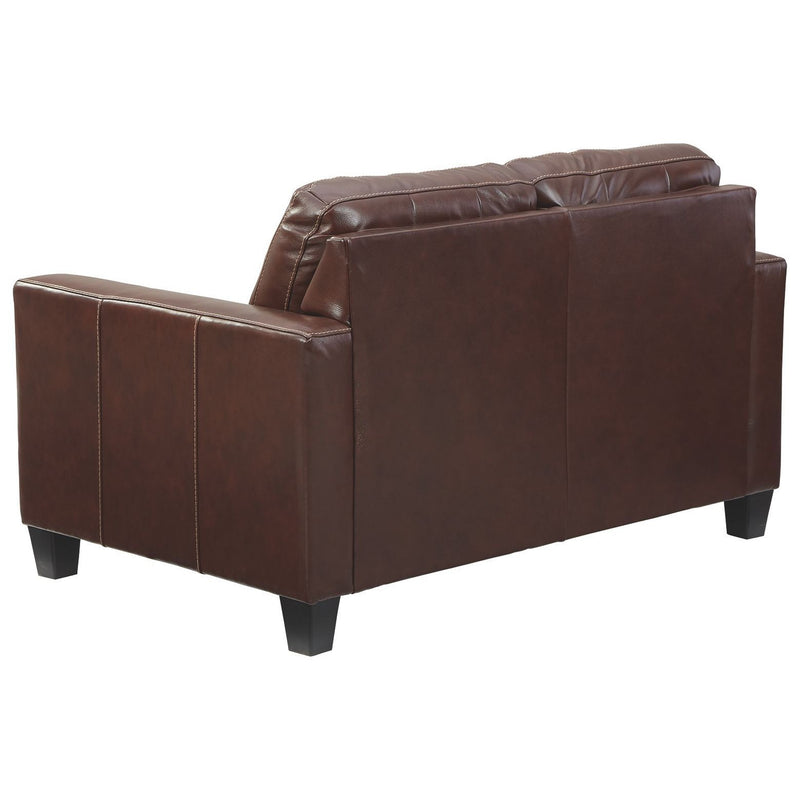 Altonbury - Walnut - Loveseat-Washburn's Home Furnishings