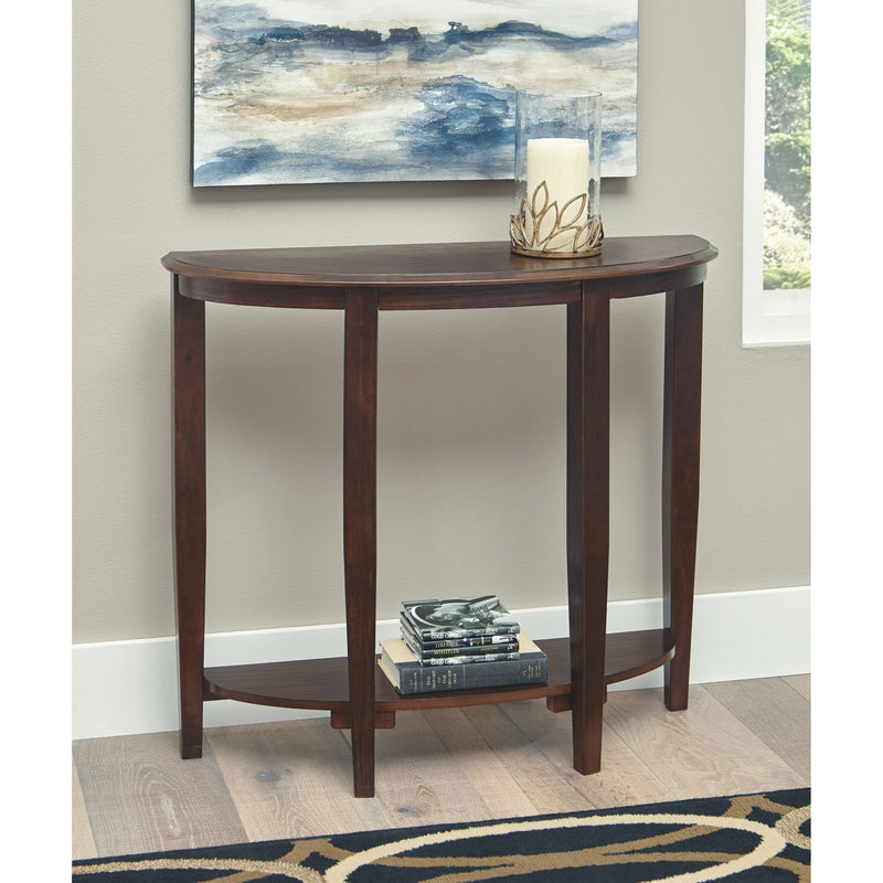 Altonwood - Brown - Console Sofa Table-Washburn's Home Furnishings