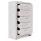 Altyra - White - Five Drawer Chest-Washburn's Home Furnishings