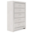 Altyra - White - Five Drawer Chest-Washburn's Home Furnishings